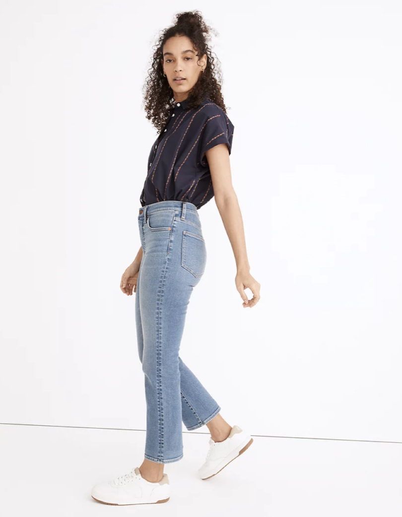 Madewell | cali demi-boot jeans in dorrance wash: TENCEL™ Denim edition